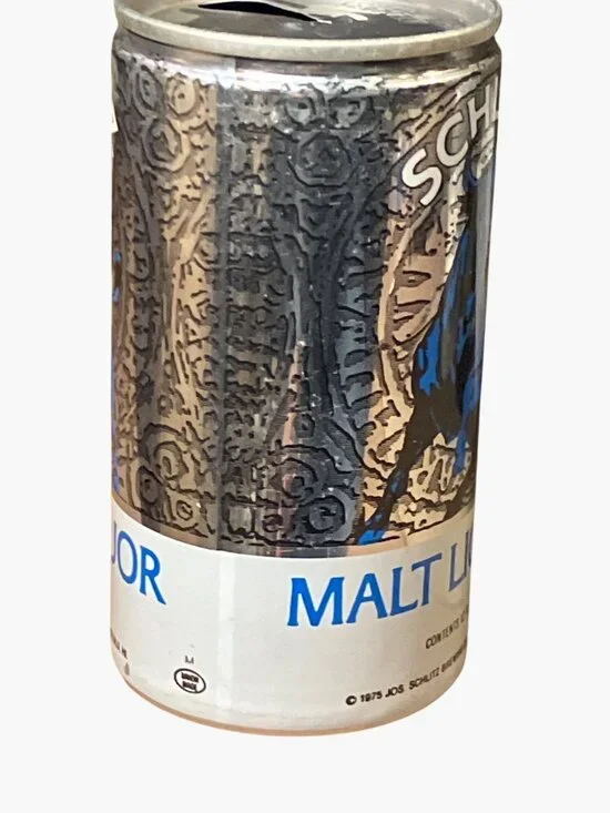 Schlitz Malt Liquor Vintage Beer Can 1975 Bull Design 12oz Empty Collectible - Picture 4 of 9